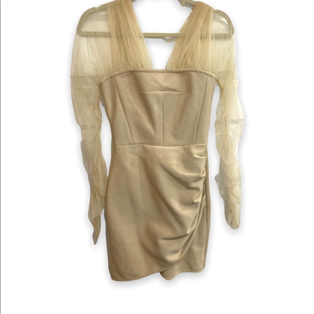 Tulle Wrap Dress